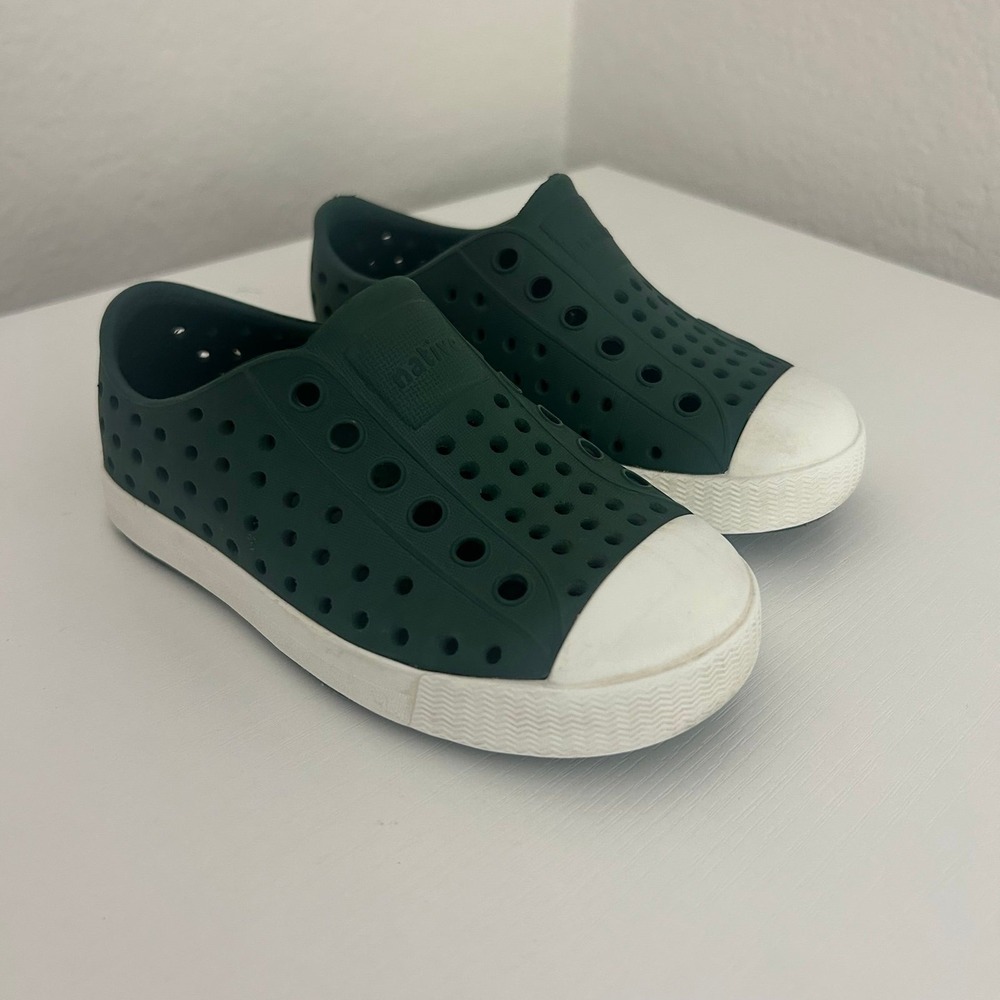 Hunter Green Toddler Natives Little Kid Size 7c Gender Neutral - Picture 2 of 5